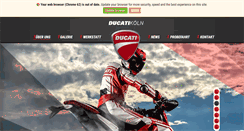 Desktop Screenshot of ducatikoeln.de
